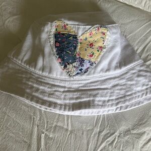 Quilted Heart Bucket Hat